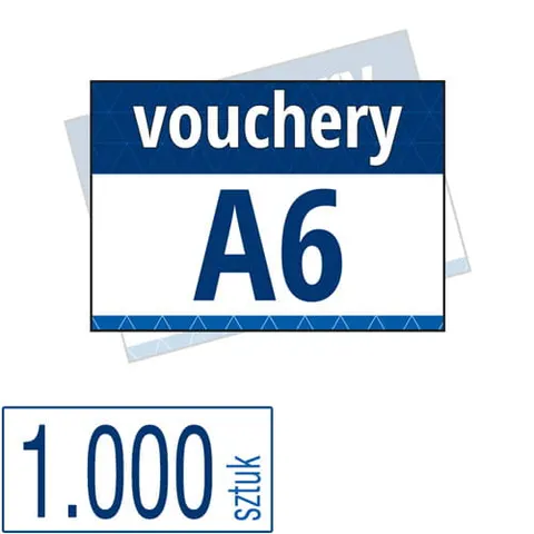 Voucher A6 - 1.000 szt.