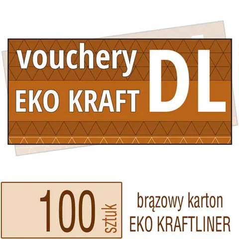 Voucher DL Eko KRAFT - 100 szt.
