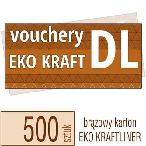 Voucher DL Eko KRAFT - 500 szt.