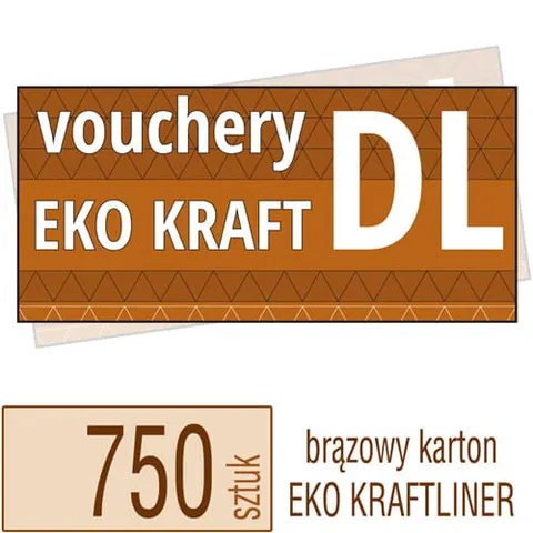 Voucher DL Eko KRAFT - 750 szt.