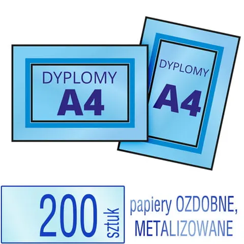 Dyplomy, certyfikaty A4 Prestige - 200 szt.