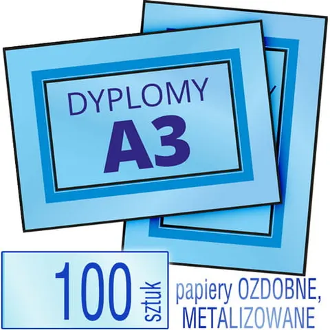 Dyplomy, certyfikaty A3 Prestige - 100 szt.