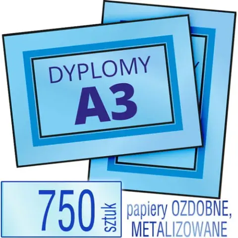 Dyplomy, certyfikaty A3 Prestige - 750 szt.