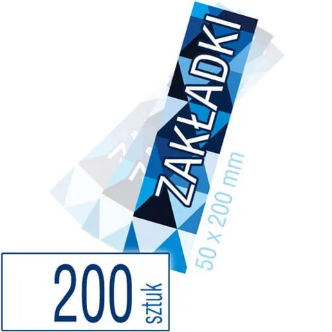 Zakładki do książek - 200 szt.