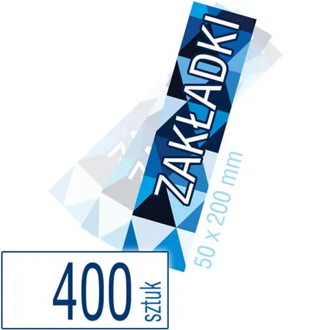 Zakładki do książek - 400 szt.