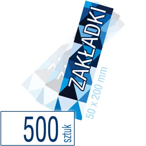 Zakładki do książek - 500 szt.