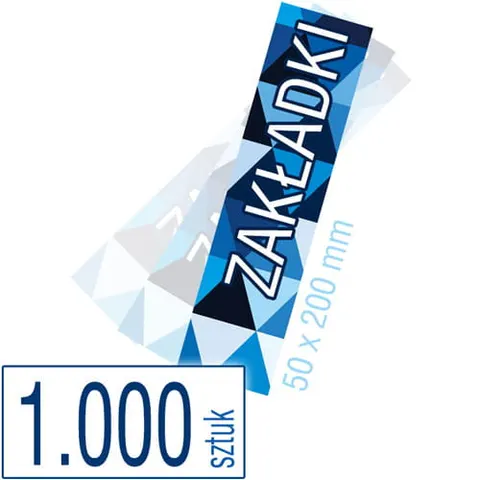 Zakładki do książek - 1.000 szt.