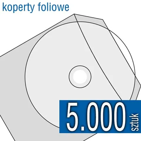Koperta FOLIOWA z klapką - pakiet 5.000 szt.