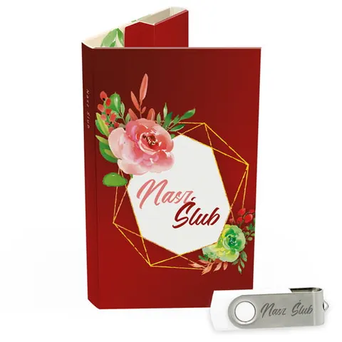 USB PACK Pendrive - Ślub Wesele - wzór SL 7010
