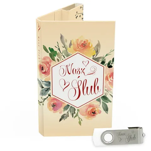 USB PACK Pendrive - Ślub Wesele - wzór SL 7014)