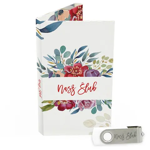 USB PACK Pendrive - Ślub Wesele - wzór SL 7023