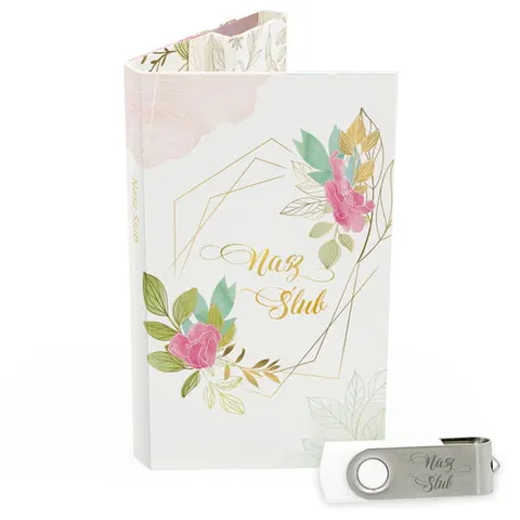 USB PACK Pendrive - Ślub Wesele - wzór SL 7025