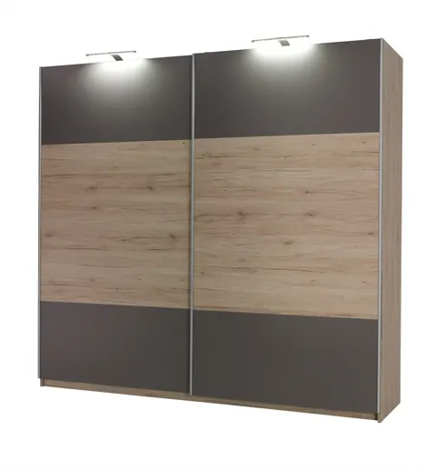Szafa Przesuwna DIONE D01 Duża Szerokość 225 LED San Remo
