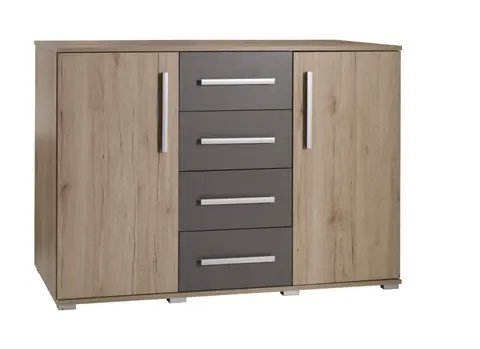 Komoda DIONE D03 Duża 4-Szuflady 130 San Remo