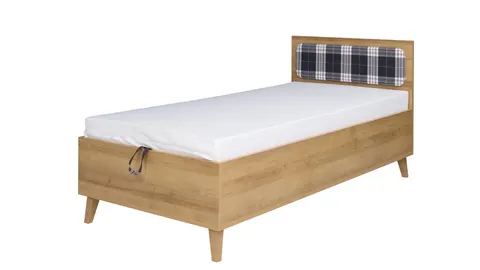 Łóżko Młodzieżowe 90 cm x 200 Do Pokoju Dziecka MEMONE M-04