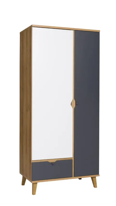 Szafa młodzieżowa 90 cm do pokoju dziecka MEMONE M-10