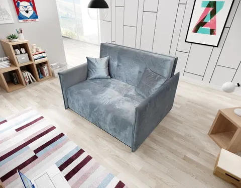 Sofa VITON 2-osobowa Amerykanka Szara