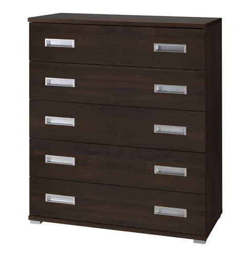 Komoda PENELOPA P01 Szerokość: 100 cm Kasztan Wenge 5-Szuflad