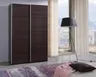 Szafa Przesuwna FIFI Szerokość 135 cm Kasztan Wenge Mała Do Sypialni Pokoju Garderoba