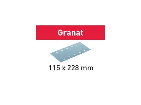 Festool arkusze ścierne granat stf 115x228 p 60 50x 498945