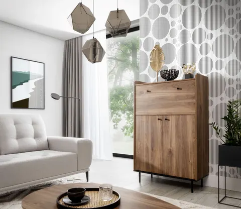 Komoda VASINA 3 VS-03 Barek Nowoczesna Do Salonu Styl Loft Szerokość 90 cm