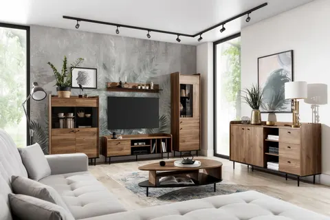 Zestaw Mebli Do Salonu VASINA Nowoczesny Styl Loft