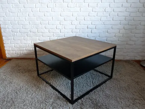 Stolik Kawowy Kornel 3 z Półka LOFT