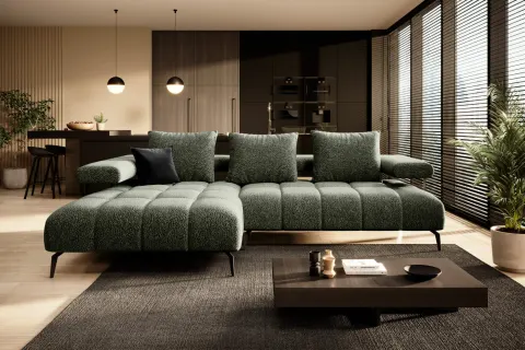Narożnik MAGNETIC Funkcja RELAX Do Salonu Styl LOFT