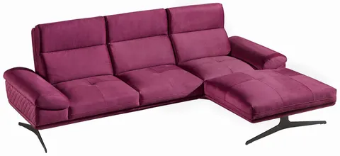 Narożnik GALAXY Do Salonu W Stylu LOFT Metalowa Czarna Noga