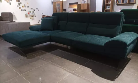 Narożnik GALAXY Do Salonu W Stylu LOFT Metalowa Czarna Noga