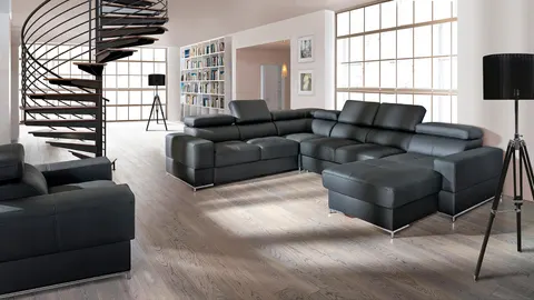 Narożnik BAZALT XL U Modułowy Do Salonu Nowoczesny