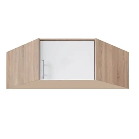 Nadstawka Smart Szerokość 95 cm biały lux / dąb sonoma Meblar SRN4