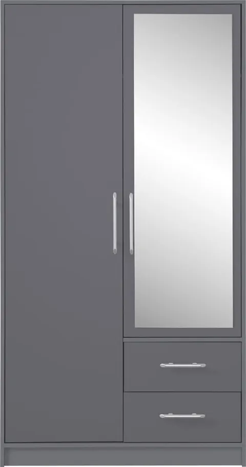 Szafa Smart Szerokość 100 cm antracyt Meblar SRL3