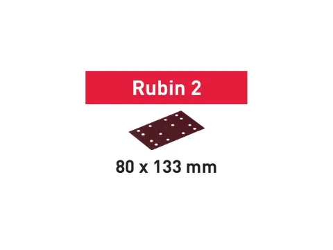 Festool Arkusze ścierne Rubin 2 STF 80X133 P150 RU2/50 499051