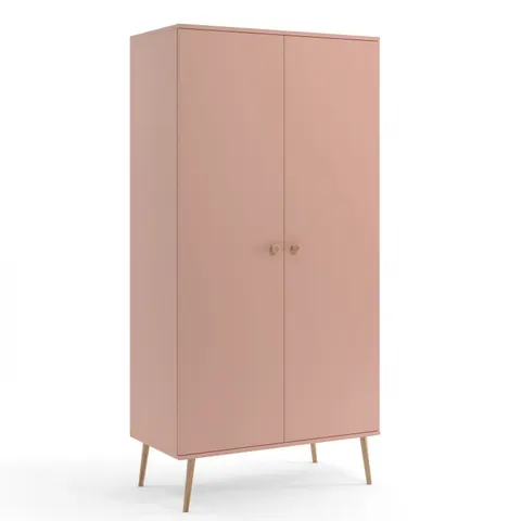 Szafa BALI Do Salonu BOHO Szerokość 100 cm Różowa