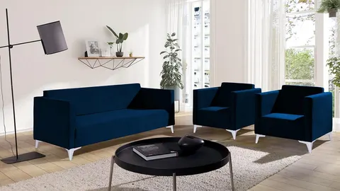Komplet Wypoczynkowy Do Salonu SZAFIR 3+1+1 Sofa Fotel Kanapa