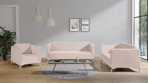 Komplet Wypoczynkowy Do Salonu SZAFIR 3+2+1 Sofa Fotel Kanapa