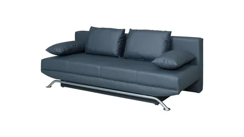 Sofa OLIER Do Salonu Pokoju Funkcja Spania Ciemnoszara