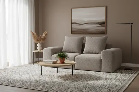 Dwuosobowa Sofa ARES 212 cm Modułowa Nowoczesna do Salonu