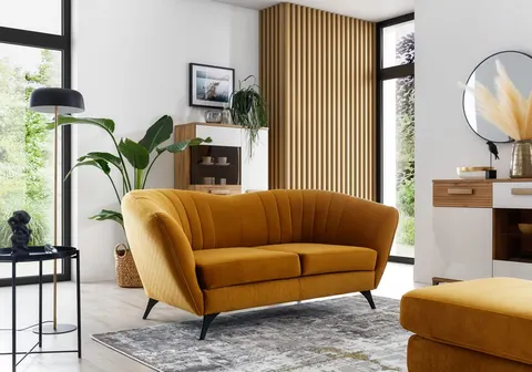 Trzyosobowa Komfortowa Sofa 2 VITTORIO 240 cm do Salonu