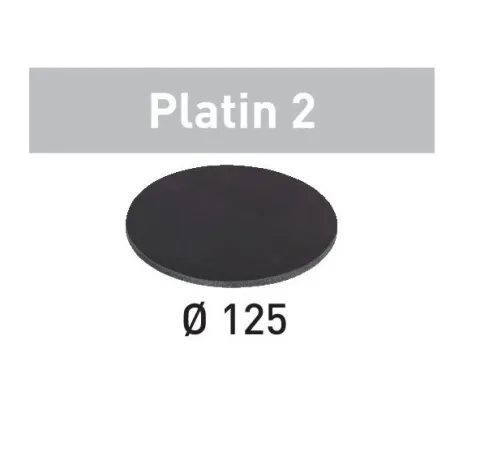 Festool Krążki ścierne Platin 2 STF D125/0 S4000 PL2/15 492377