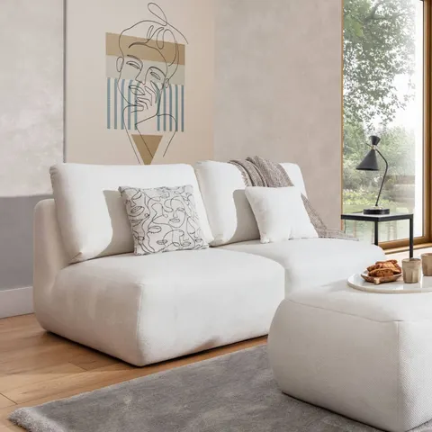 Nowoczesna Beżowa Sofa 160 cm do Salonu DIONIZOS