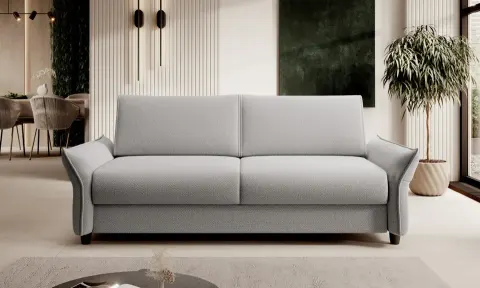 Sofa CANTO Szerokość 198 cm Włoska Funkcja Spania Nowoczesna Do Salonu
