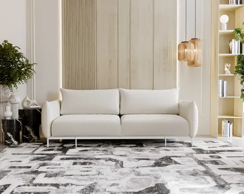 Sofa BOHO Funkcja Spania Szerokość 223 cm 2-Osobowa Nowoczesna Do Salonu