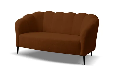 Brązowa Sofa Muszelka Do Salonu Gabinetu Poczekalni MARONTI