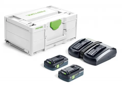 Festool Zestaw energii SYS 18V 2x4,0/TCL 6 DUO 577109