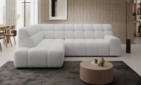 Nowoczesny Narożnik Do Salonu z Funkcją Relaks COCOON L