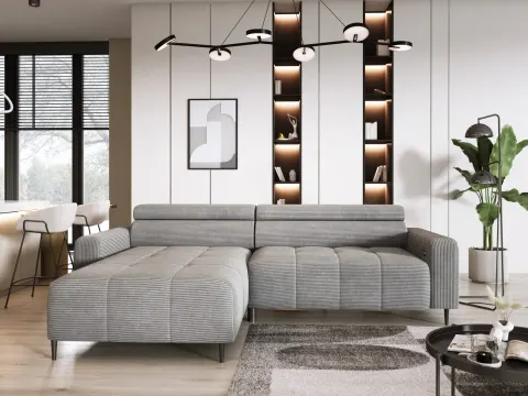 Narożnik z Funkcją Relax FLY S Nowoczesny Do Salonu