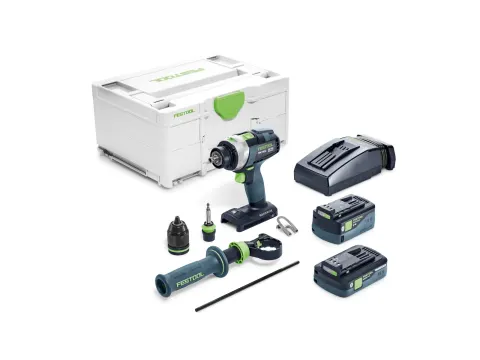 Festool TPC 18/4 5,0/4,0 I-Plus Akumulatorowa wiertarko-wkrętarka udarowa QUADRIVE 577651
