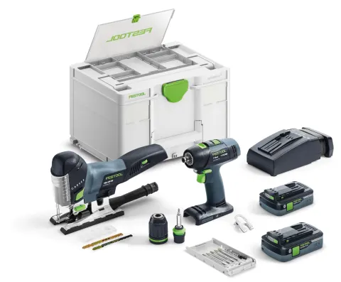 Festool T 18 3/PSC 420 HPC I-Set Akumulatorowy zestaw montażowy 577630